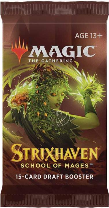 Actual product image Magic the Gathering Strixhaven: School of Mages (English, Booster Pack)