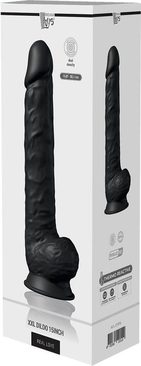 Produktbild Dreamtoys Dream Toys Real Love Dildos Black 38 cm