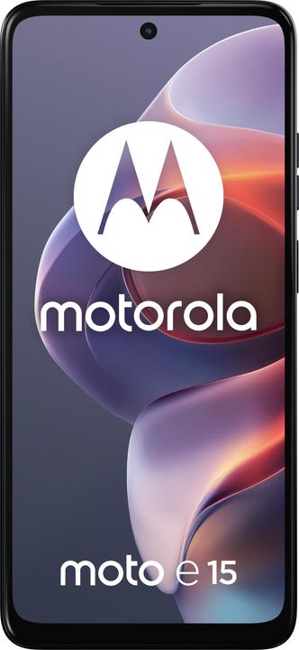 Produktbild Motorola moto e15 (64 GB, Blue, 6.67", Dual SIM, 32 Mpx, 4G)