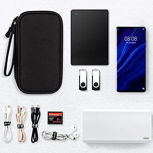 Produktbild Only-Bags.Store Kabeltasche, Elektronikzubehör Organizer, Tragbare Kabelorganizer, Doppelte Kabel Tasche für