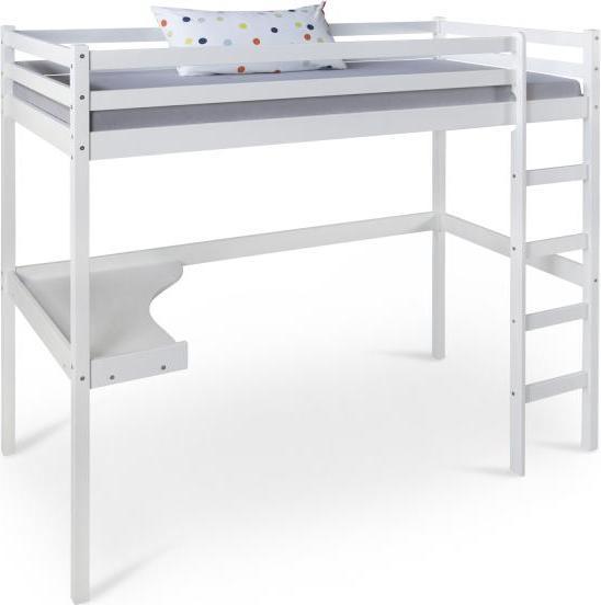 Produktbild Homestyle4u Hochbett Kinderbett mit Schreibtisch (90 x 200 cm)