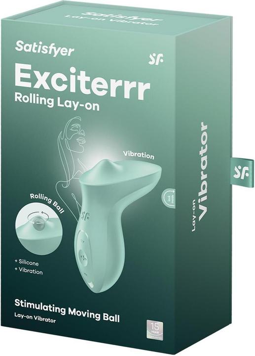 Produktbild Satisfyer Exciterrr | 12,5 cm | Auflegevibrator | Stimulation der Klitoris | Stimulierende beweglich