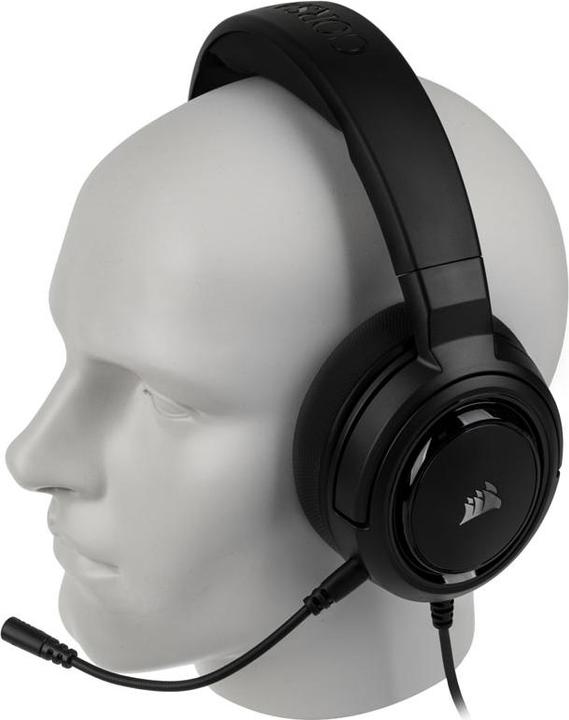 Produktbild Corsair HS35 Carbon Black Stereo-PC (Kabelgebunden)