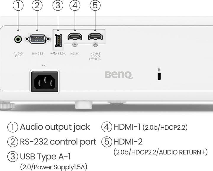 Immagine prodotto BenQ TK710 (4K, 3200 lm, 1.15 - 1.5:1)