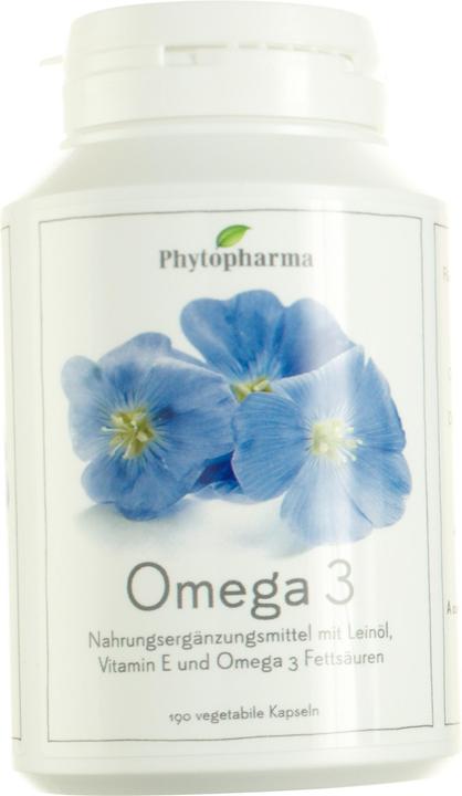 Immagine prodotto Phytopharma Omega 3 (190 Pezzo/i, Pillole, 170 g)