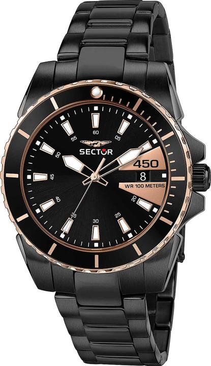 Produktbild Sector R3253276006 Serie 450 Herren 41mm 10ATM (Sportuhr, Lünette drehbar links, 41 mm)