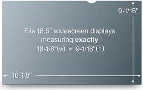 Actual product image 3M Privacy filter (18.50", 16 : 9)