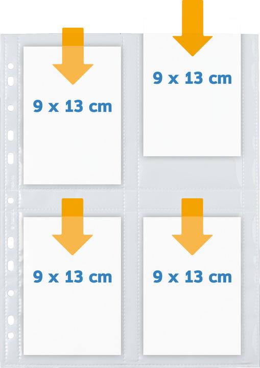 Image du produit HERMA Housses pour photos (9 x 13 cm, 1 x)