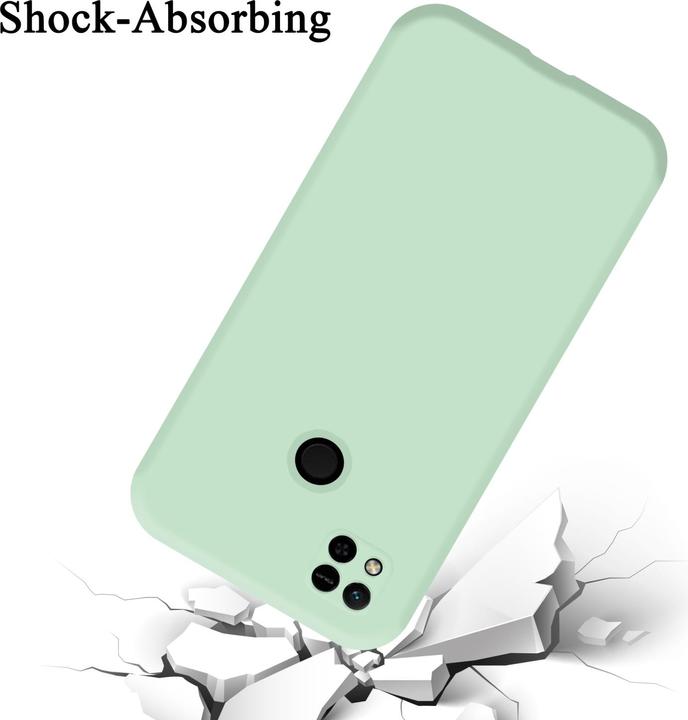 Produktbild Cadorabo TPU Liquid Silicone Case Hülle für Xiaomi RedMi 9C / RedMi 10A (Xiaomi Redmi 9C, Xiaomi Redmi 10A)