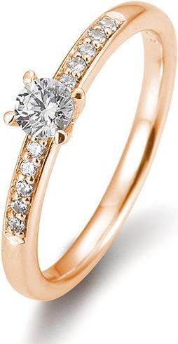Image du produit Breuning Bague de fiançailles Pavé (57, Or 585/14 K)