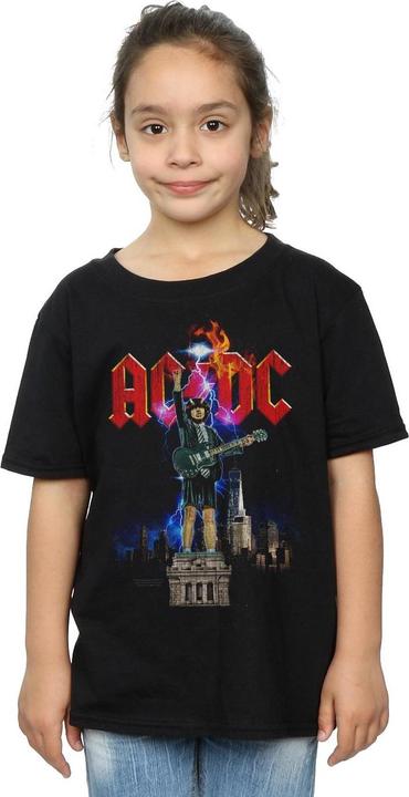Immagine prodotto AC/DC Maglietta Angus NYC per bambina in cotone (104)