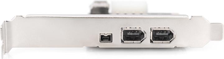 Image du produit Digitus Carte PCIe Firewire 1394a 3+1 ports