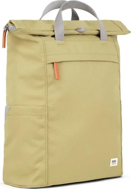 Roka London Tela riciclata Finchley A Khaki