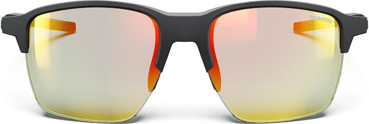 Actual product image Julbo Crossline Reactiv LA S1-3 (VLT 17-75%) (Black glossy, Reactiv 1-3 LA Yellow)
