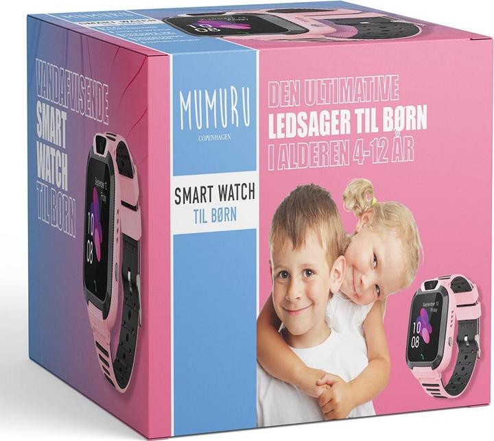 Image du produit Mumuru Montre intelligente résistante à l'eau pour enfants - Rose
