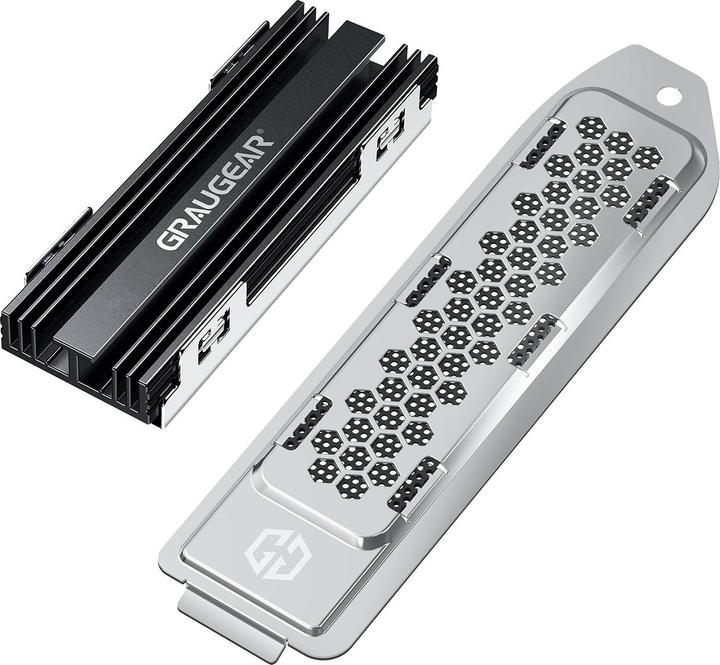 Graugear M.2 NVMe SSD Kühlkörper für PlayStation 5 Speichererweiterung