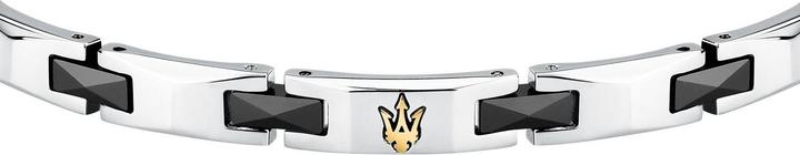 Actual product image Maserati Ceramic bracelet (21.50 cm, Stainless steel, Ceramic)