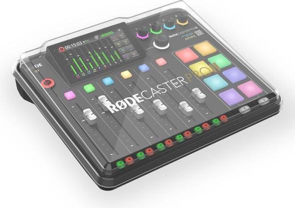 Actual product image RØDE Rodecaster Pro II with RodeCover 2 with cloth (Studio- and Livemixer)