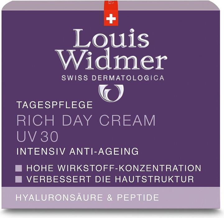 Produktbild Louis Widmer Rich Day Cream UV 30 (50 ml, Tagescreme, SPF 30)
