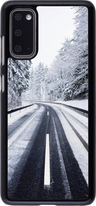 Actual product image PhoneLook Coque Winter 22 Snowy Road (Samsung Galaxy S20)