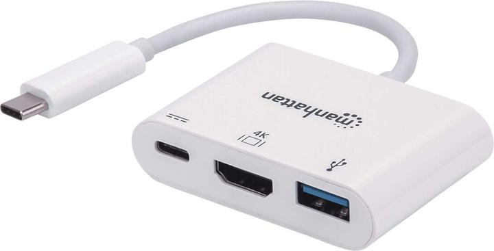 Immagine prodotto Manhattan Docking Konverter (USB-C, 3 Porti)