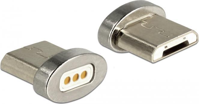 Image du produit Delock Adaptateur magnétique USB Micro-B (USB 2.0)