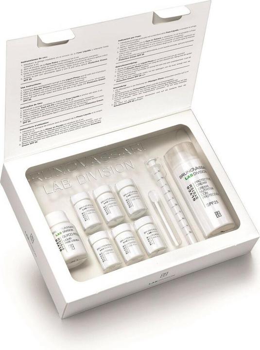 Produktbild Bruno Vassari Glyco System Set - Exfoliating Powder 6 Stück, je 0,30 Gramm und Hydrating Cream Fo