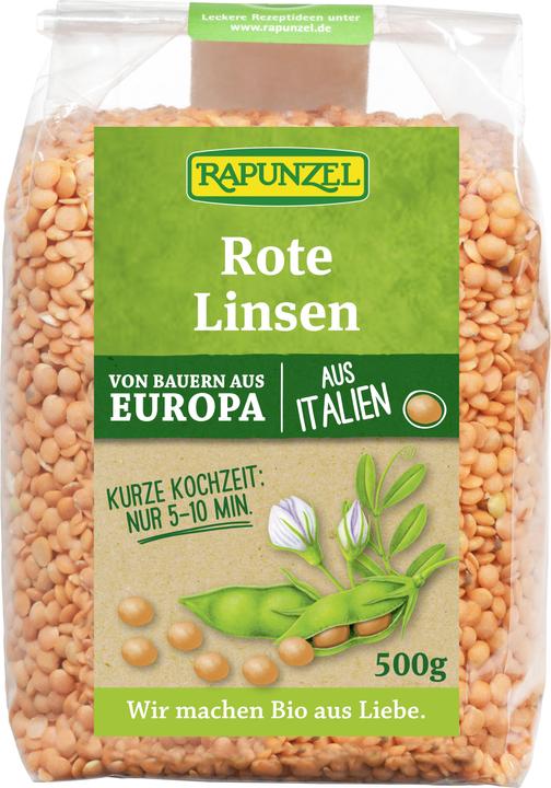 Immagine prodotto Rapunzel Lenticchie rosse biologiche (500 g)