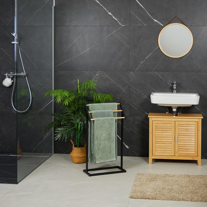 Actual product image Relaxdays Towel rack