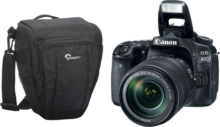 Canon EOS 80D 18-135mm avec sacoche