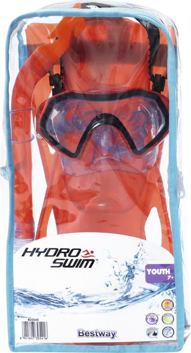 Image du produit Bestway Kit de plongée pour enfants avec masque rouge, ailerons et tube, 25046