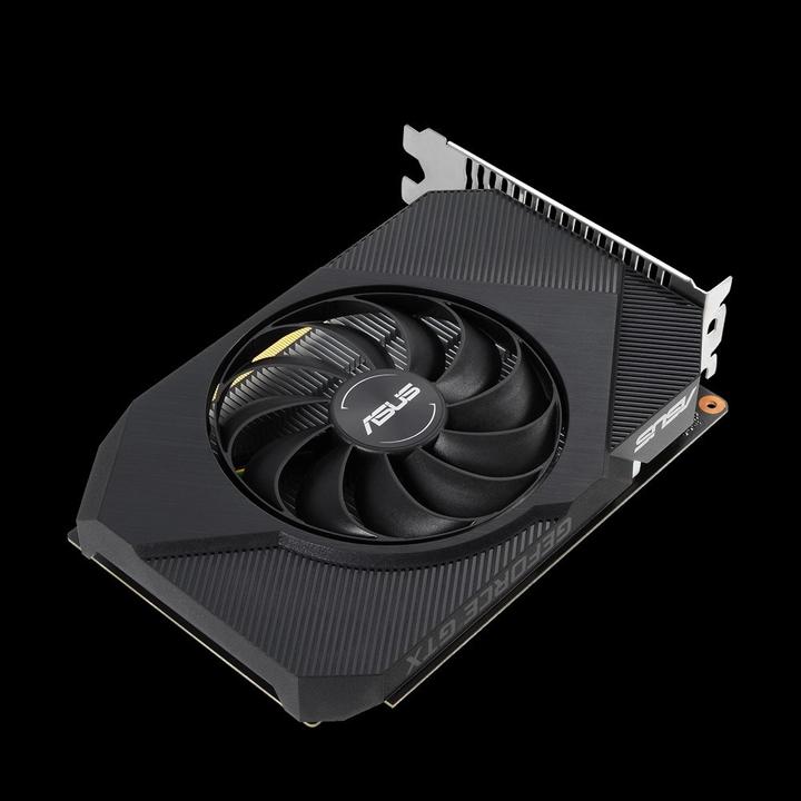 Productafbeelding ASUS Phoenix GeForce GTX 1650 OC editie, GDDR6, 128-bit DVI-D, HDMI, DP, HDCP (4 GB)