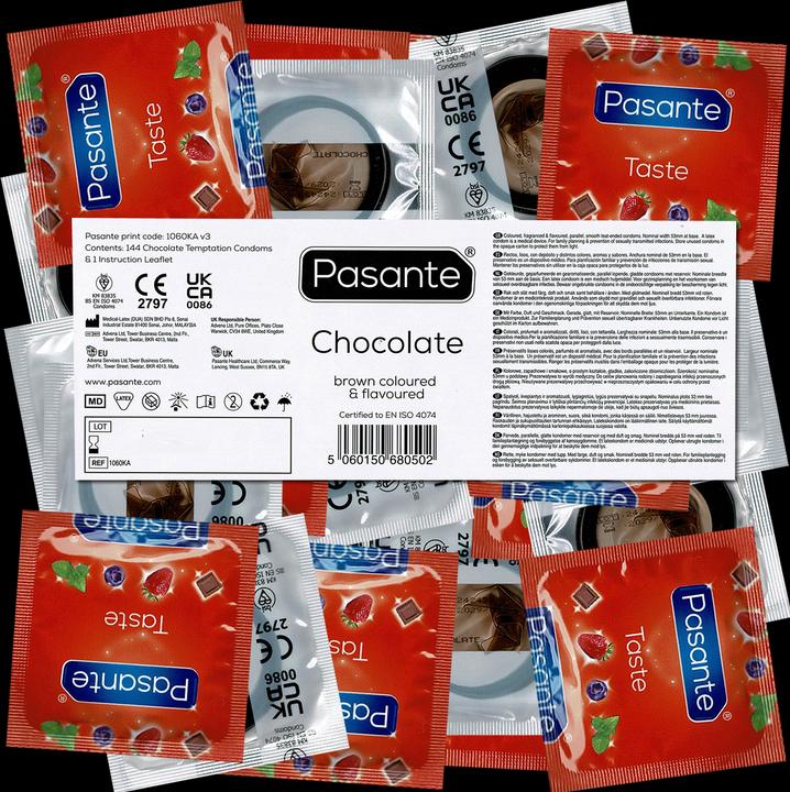 Valori nutrizionali e ingredienti Pasante Tentazioni al cioccolato (144 pz.)
