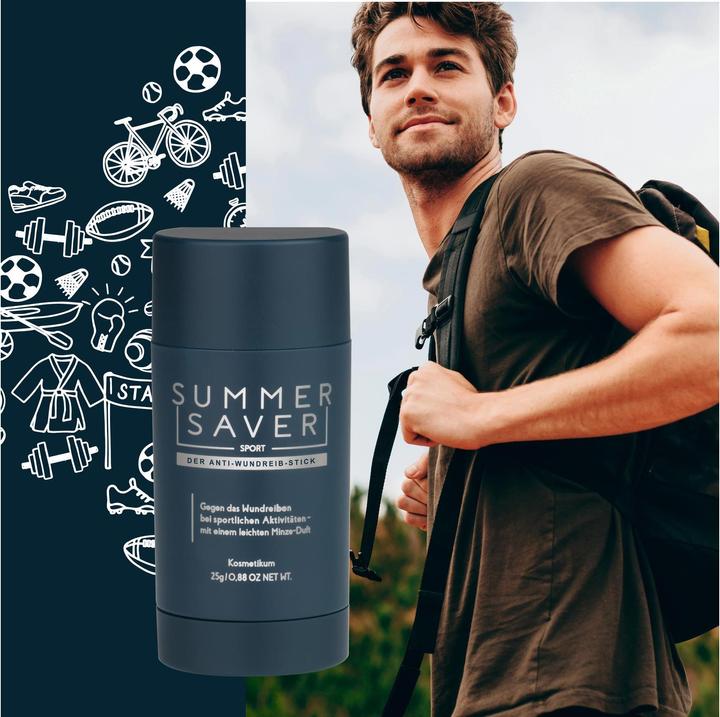 Actual product image Summersaver Anti Wound Rubbing Stick (Body butter)