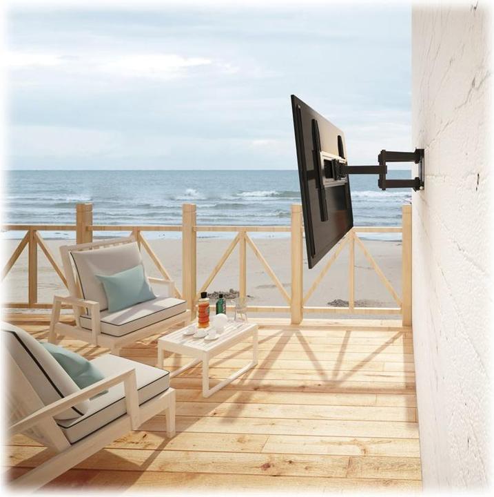 Actual product image Eaton Outdoor Full-Motion TV Wall Mount with Fully Articulating Arm for 93,98cm 37Zoll to (Wall, 80", 50 kg)