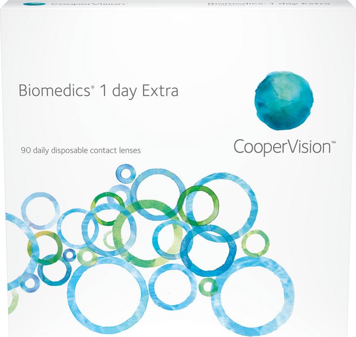 Actual product image Biomedics 1 day Extra (90 Piece, Daily lens, Spherical)