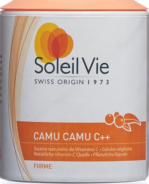 Actual product image Soleil Vie Camu Camu C++ capsule organic (60 Piece, Capsules, 62.66 g)