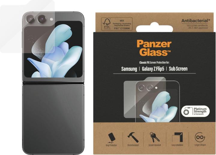 Image du produit PanzerGlass Protecteur d'écran (1 pièce(s), Samsung Galaxy Z Flip5)