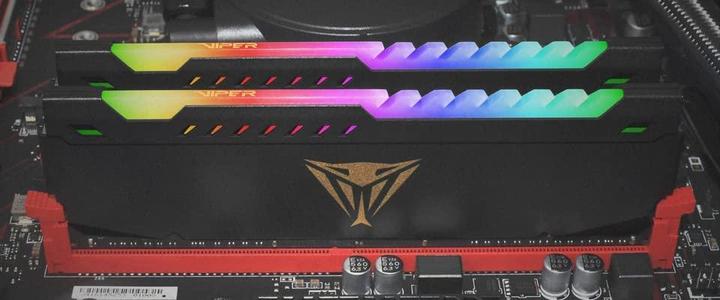 Actual product image Patriot Viper Steel (2 x 16GB, 3600 MHz, DDR4-RAM, DIMM)