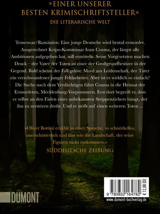 Immagine prodotto Der Tod in den stillen Winkeln des Lebens (Tedesco, Oliver Bottini, 2019)