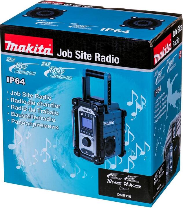 Actual product image Makita DMR116 (AM, FM)