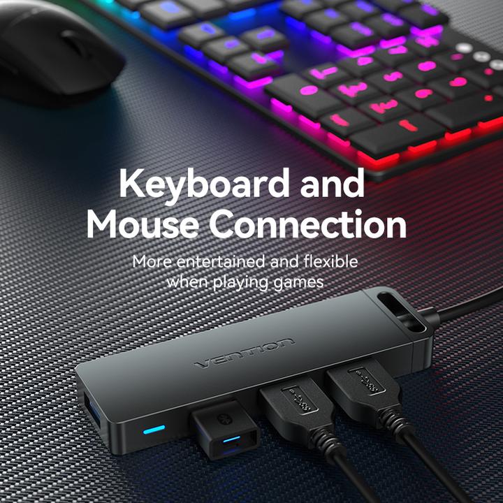 Actual product image Vention Chlbd (USB-A, 4 Ports)