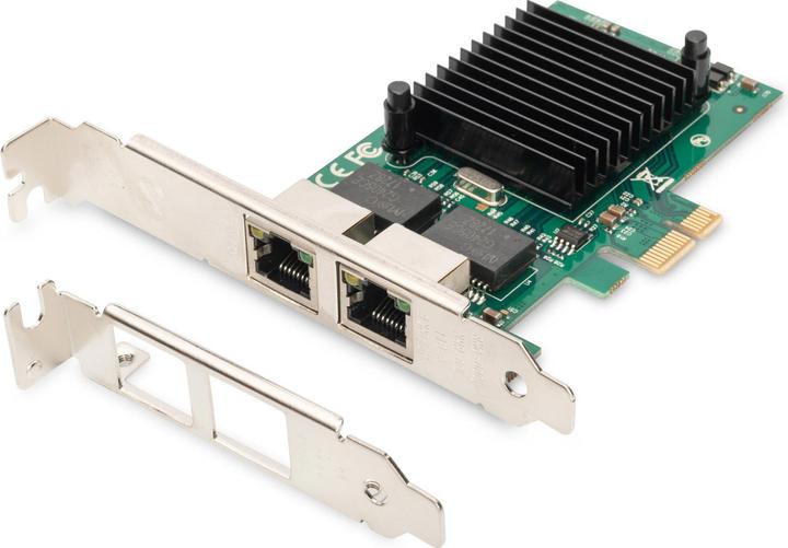 Digitus Gigabit Ethernet PCI Express Card, 2-port (PCI-E x1)