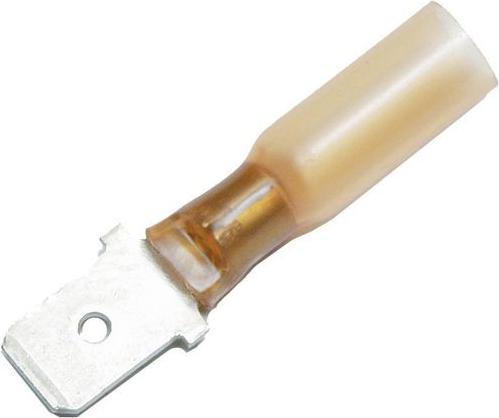 Actual product image Pentair Raychem blade terminal 6.3 x 0.8 mm polyamide red
