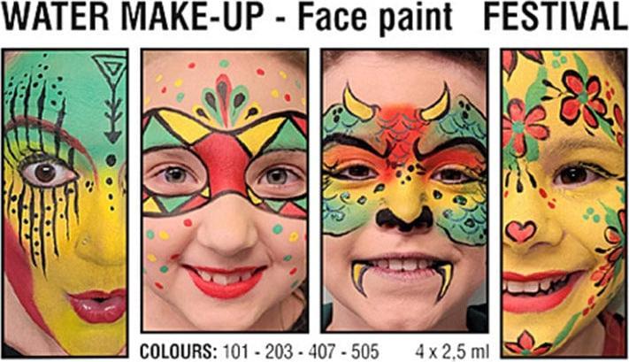 Produktbild Grimas Face-Painting 4er-Sets