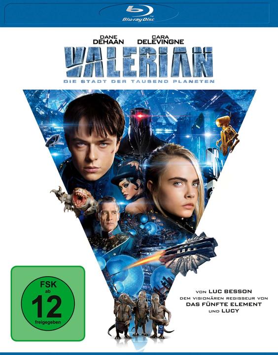 Image du produit Valérian - La Cité des mille planètes - BR (Blu-ray, 2017, Allemand)