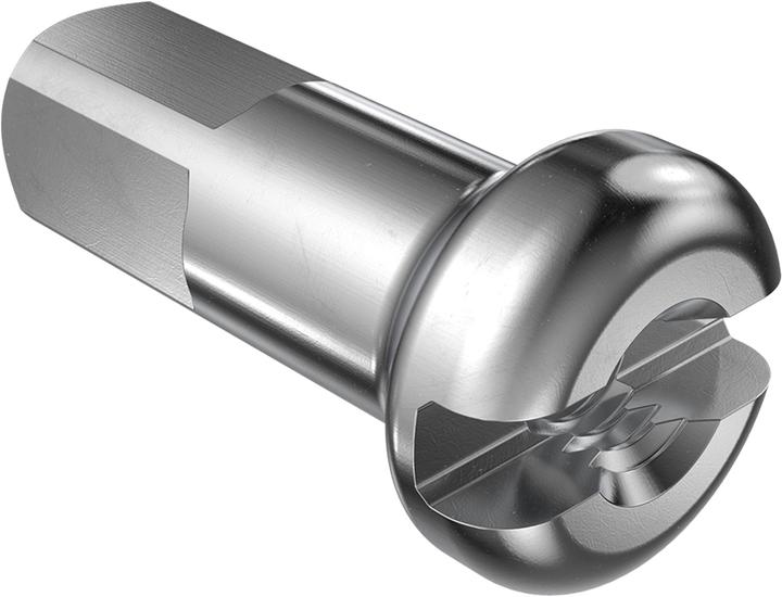 Produktbild DT Swiss Nippel Standard Alu 1.8/12mm, silber, 100 Stk.