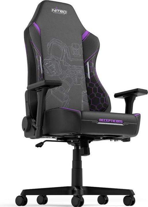 Produktbild Nitro Concepts X1000 Gaming Stuhl - Transformers Decepticons Edition