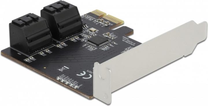 Produktbild Delock 90010 - PCIe x1> 4x SATA Low Profile - Serial ATA - SATA