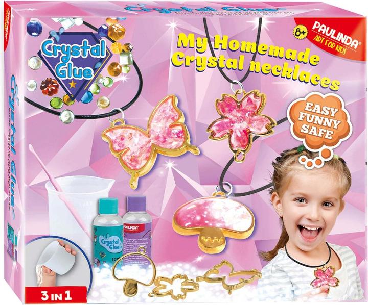 Actual product image Paulinda Make your own crystal necklaces